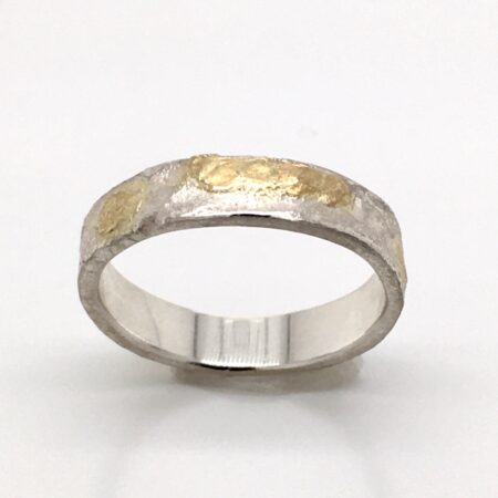 Ocean scene Wedding ring